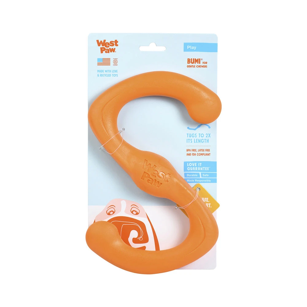 West Paw Zogoflex Bumi Tug & Fetch Dog Toy 6 West Paw Zogoflex Bumi Tug & Fetch Dog Toy - Image 6