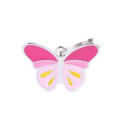 My Family Charm Butterfly Pet ID Tag