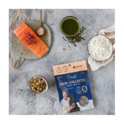 Drool By Dr Chris Brown Calm+Collected Salmon Treat Balls 110g 5 Drool By Dr Chris Brown Calm+Collected Salmon Treat Balls 110g -Vetn Pet Direct Store calm collected salmon 2