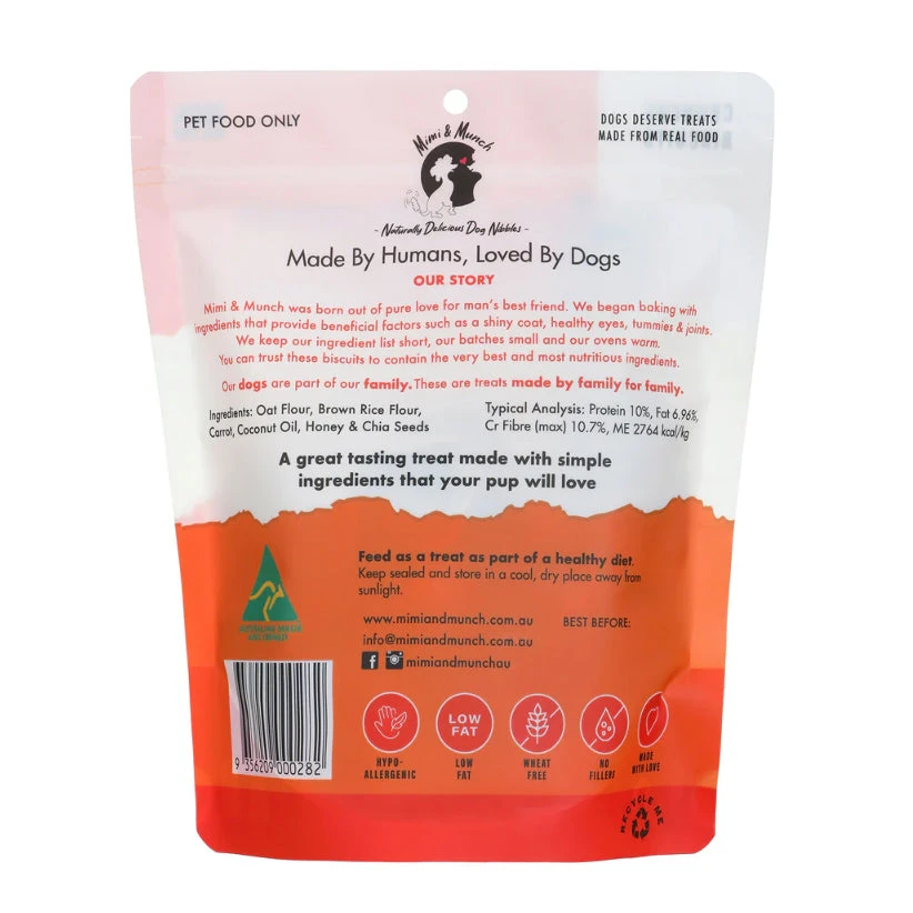 Mimi & Munch Wheat Free Carrot Cupcake Treats 180g 2 Mimi & Munch Wheat Free Carrot Cupcake Treats 180g - Image 2