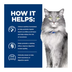Hill's Prescription Diet Gastrointestinal Biome Stress Dry Cat Food 1.8kg 10 Hill's Prescription Diet Gastrointestinal Biome Stress Dry Cat Food 1.8kg -Vetn Pet Direct Store cat gastro biome 2 1