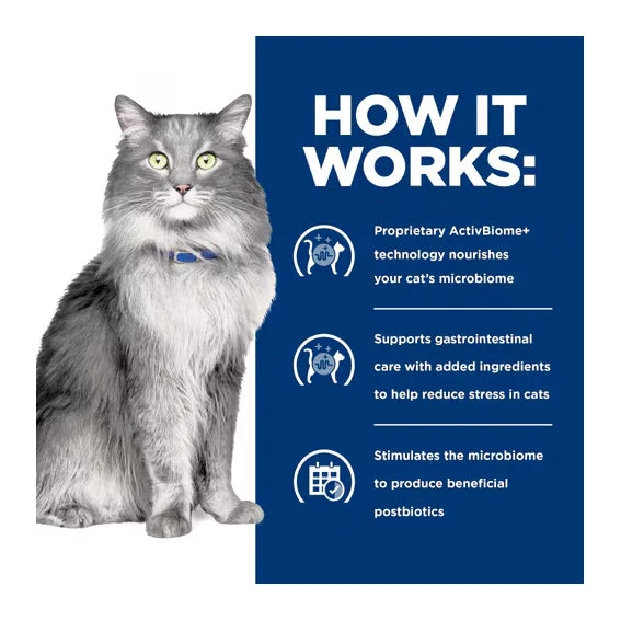 Hill's Prescription Diet Gastrointestinal Biome Stress Dry Cat Food 1.8kg 3 Hill's Prescription Diet Gastrointestinal Biome Stress Dry Cat Food 1.8kg - Image 3
