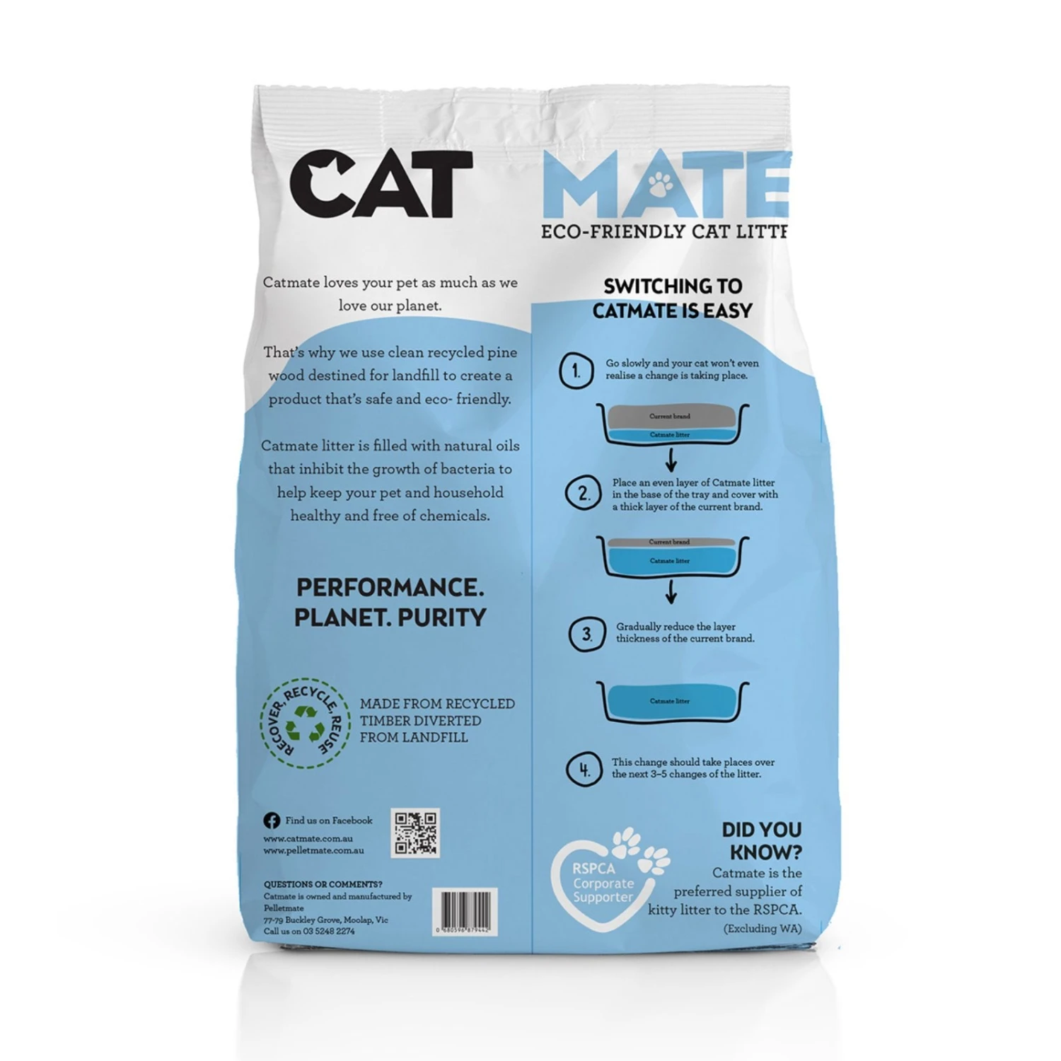 Catmate Non-Clumping Wood Pellet Cat Litter 15kg 4 Catmate Non-Clumping Wood Pellet Cat Litter 15kg - Image 4