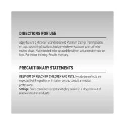 Nature's Miracle Advanced Platinum Catnip Training Spray 236mL -Vetn Pet Direct Store catnip training spray 3