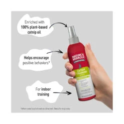 Nature's Miracle Advanced Platinum Catnip Training Spray 236mL -Vetn Pet Direct Store catnip training spray 5
