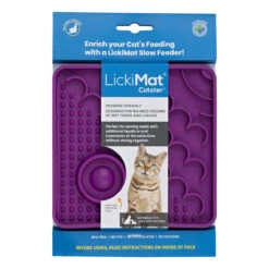 LickiMat Classic Catster For Cats 7 LickiMat Classic Catster For Cats -Vetn Pet Direct Store catster purple