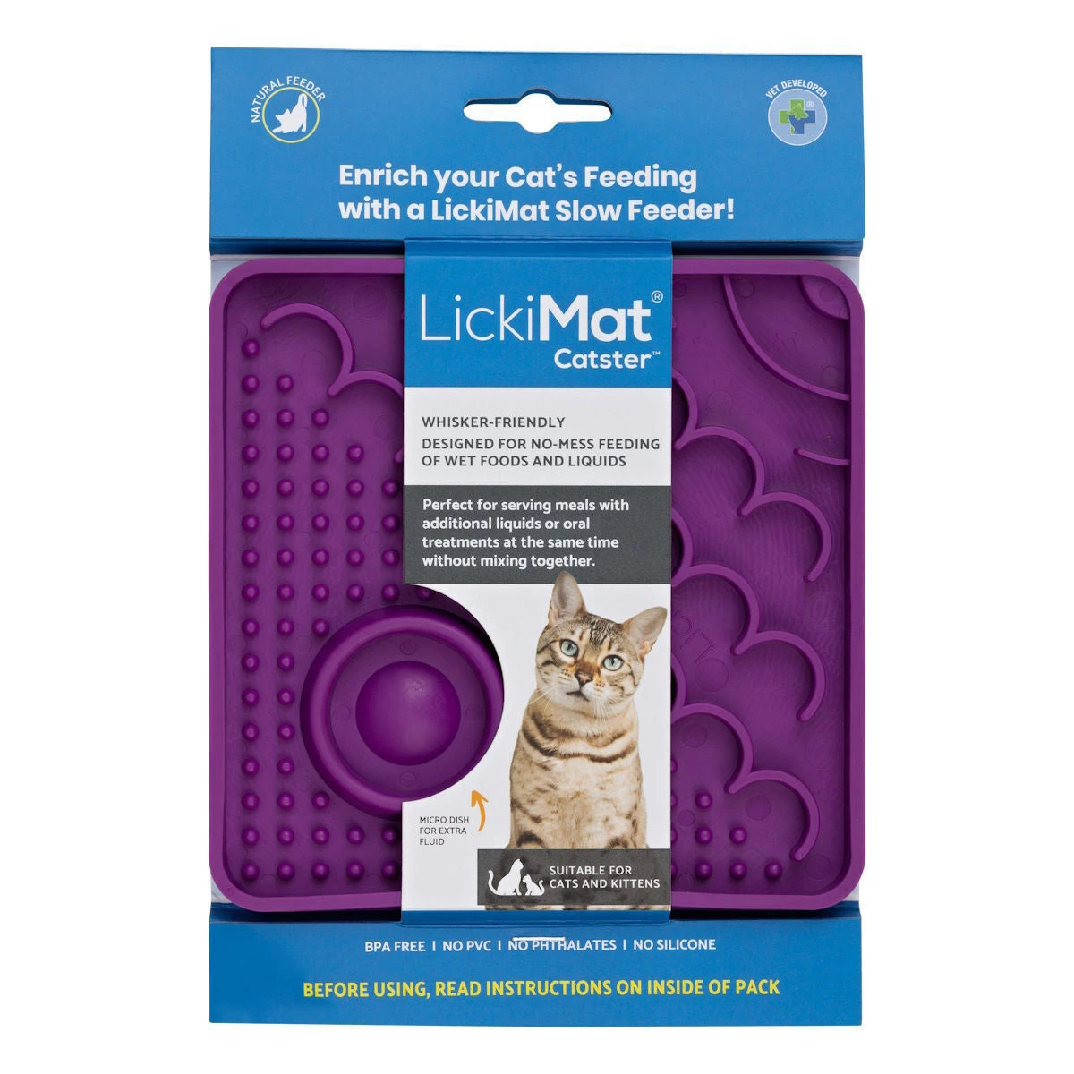 LickiMat Classic Catster For Cats 4 LickiMat Classic Catster For Cats - Image 4