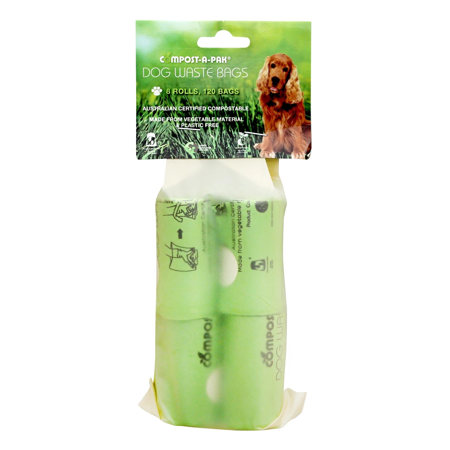 Compost-A-Pak Home Compostable Biodegradable Dog Poop Bags 5 Compost-A-Pak Home Compostable Biodegradable Dog Poop Bags - Image 5