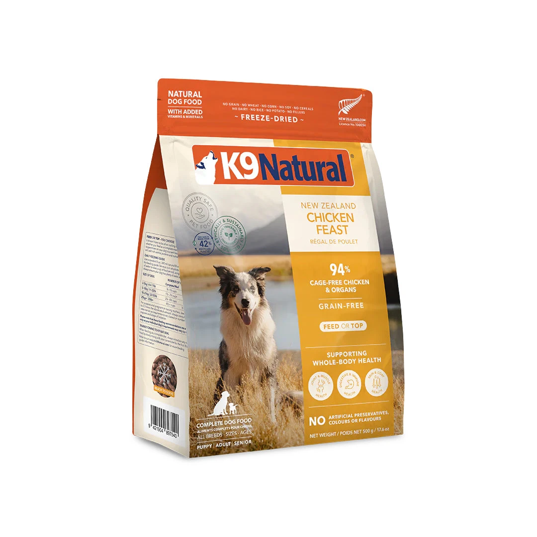 K9 Natural Chicken Feast Freeze-Dried Dog Food 3 K9 Natural Chicken Feast Freeze-Dried Dog Food - Image 3