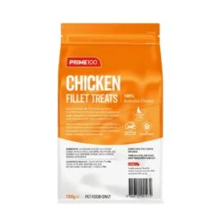 Prime100 Fillet Treats 17 Prime100 Fillet Treats -Vetn Pet Direct Store chicken fillet treats back
