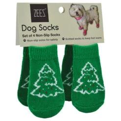ZeeZ Christmas Non-Slip Dog Socks