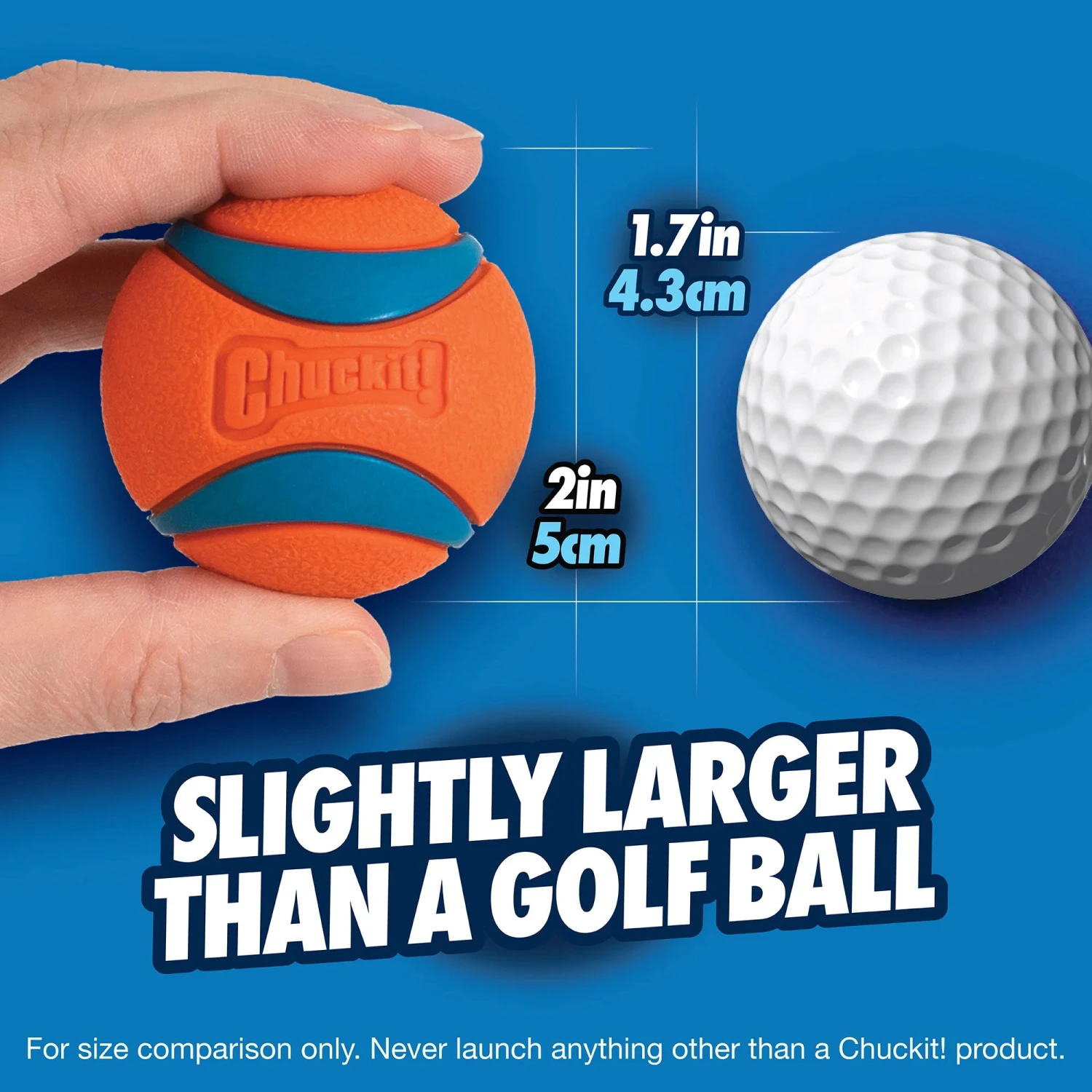 Chuckit! Ultra Ball 2 Pack (Small, Medium) 5 Chuckit! Ultra Ball 2 Pack (Small, Medium) - Image 5