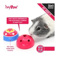 HayPigs! Circus Treat Ball 3-in-1 Enrichment Toy -Vetn Pet Direct Store circus treat ball 5