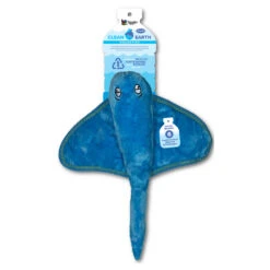 Spunky Pup Clean Earth Plush Stingray
