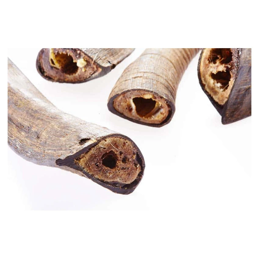 CLEAR Dog Treats Goat Horn - Medium 2 CLEAR Dog Treats Goat Horn - Medium - Image 2