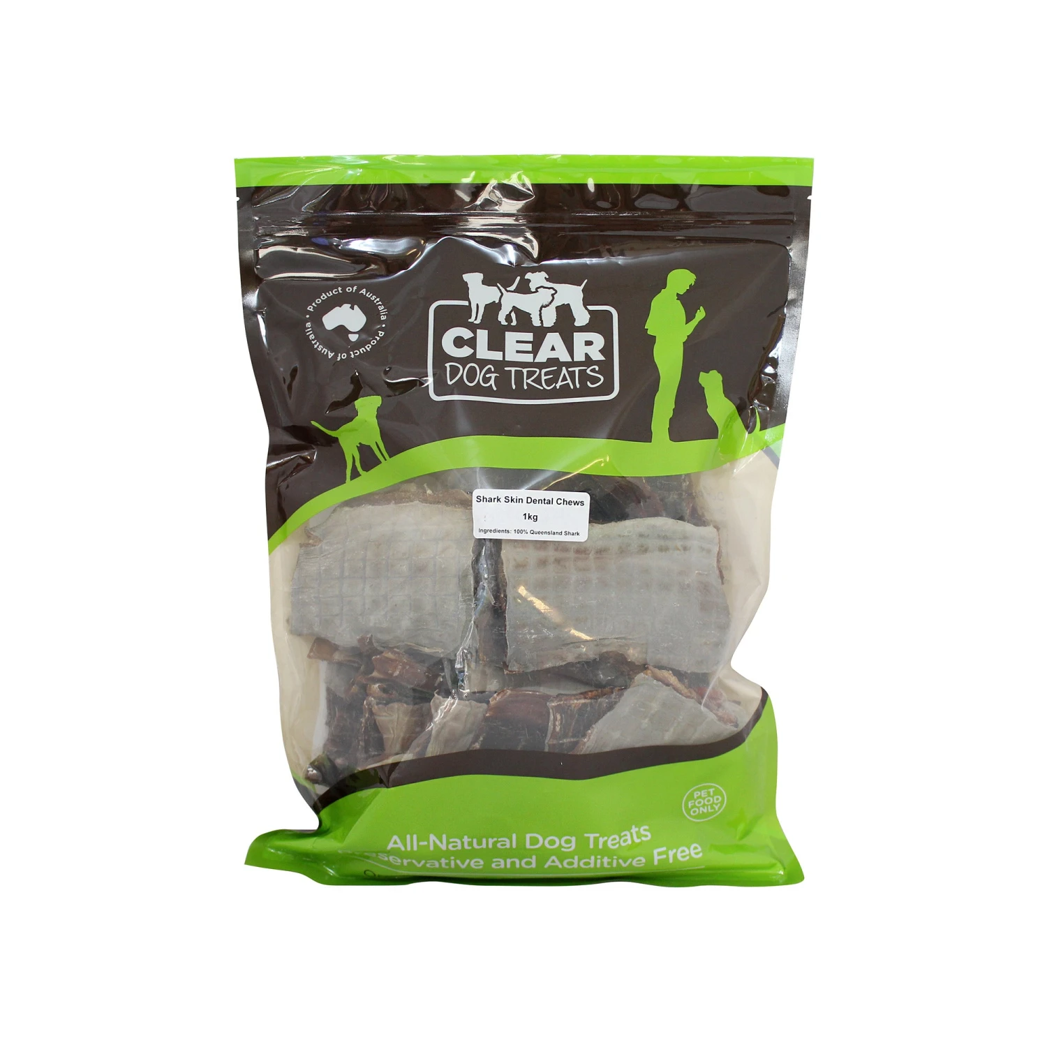 CLEAR Dog Treats Shark Skin Dental Chews 5 CLEAR Dog Treats Shark Skin Dental Chews - Image 5