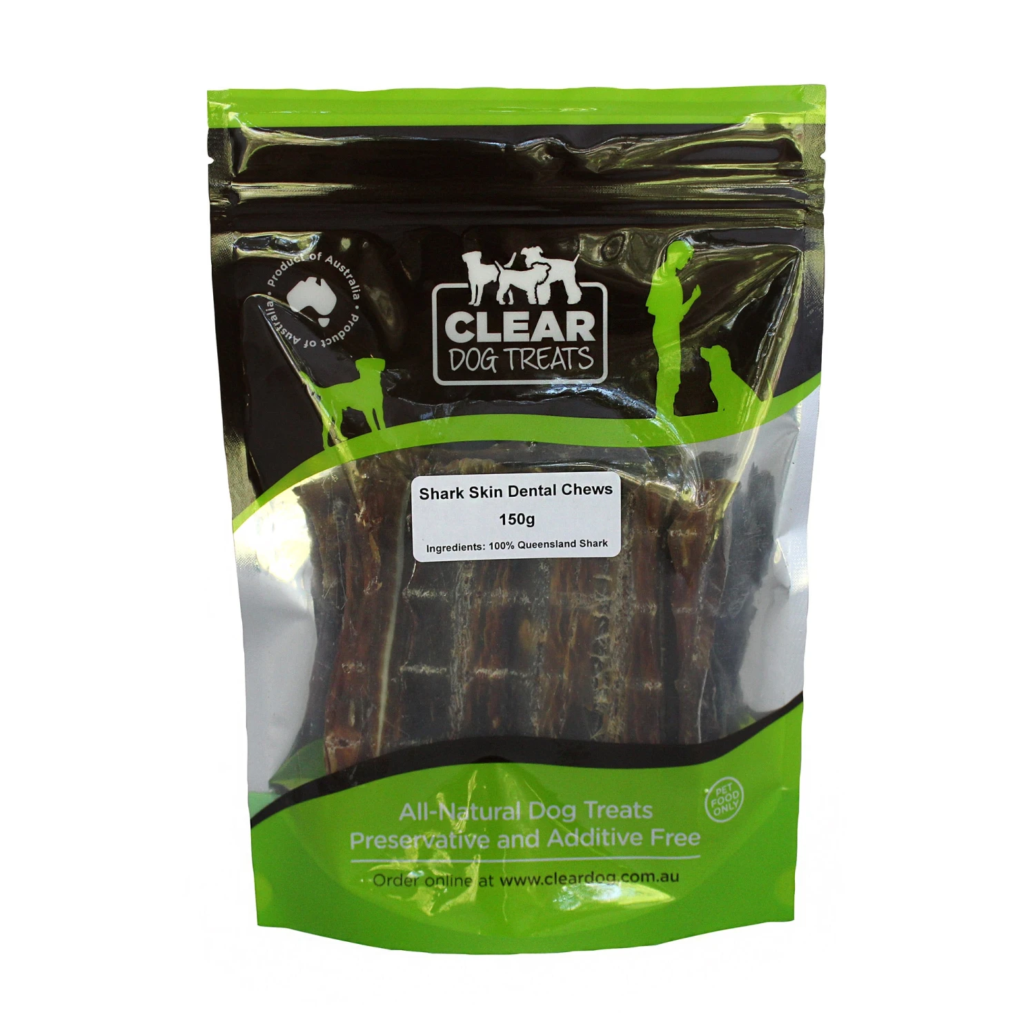 CLEAR Dog Treats Shark Skin Dental Chews 6 CLEAR Dog Treats Shark Skin Dental Chews - Image 6
