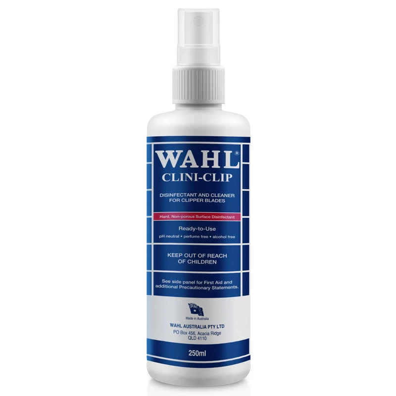 Wahl Clini-Clip Clipper Blade Disinfectant & Cleaner 250mL 1 Wahl Clini-Clip Clipper Blade Disinfectant & Cleaner 250mL