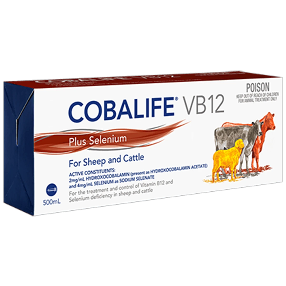 Cobalife VB12 Plus Selenium For Sheep & Cattle 500mL 1 Cobalife VB12 Plus Selenium For Sheep & Cattle 500mL