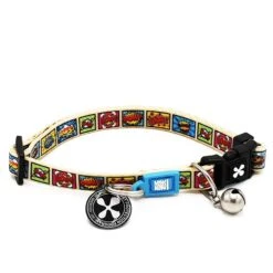 Max & Molly Smart ID Cat Collar Assorted Patterns -Vetn Pet Direct Store comic cat collar 2e483548 3796 46f5 8915 42e7029dc588