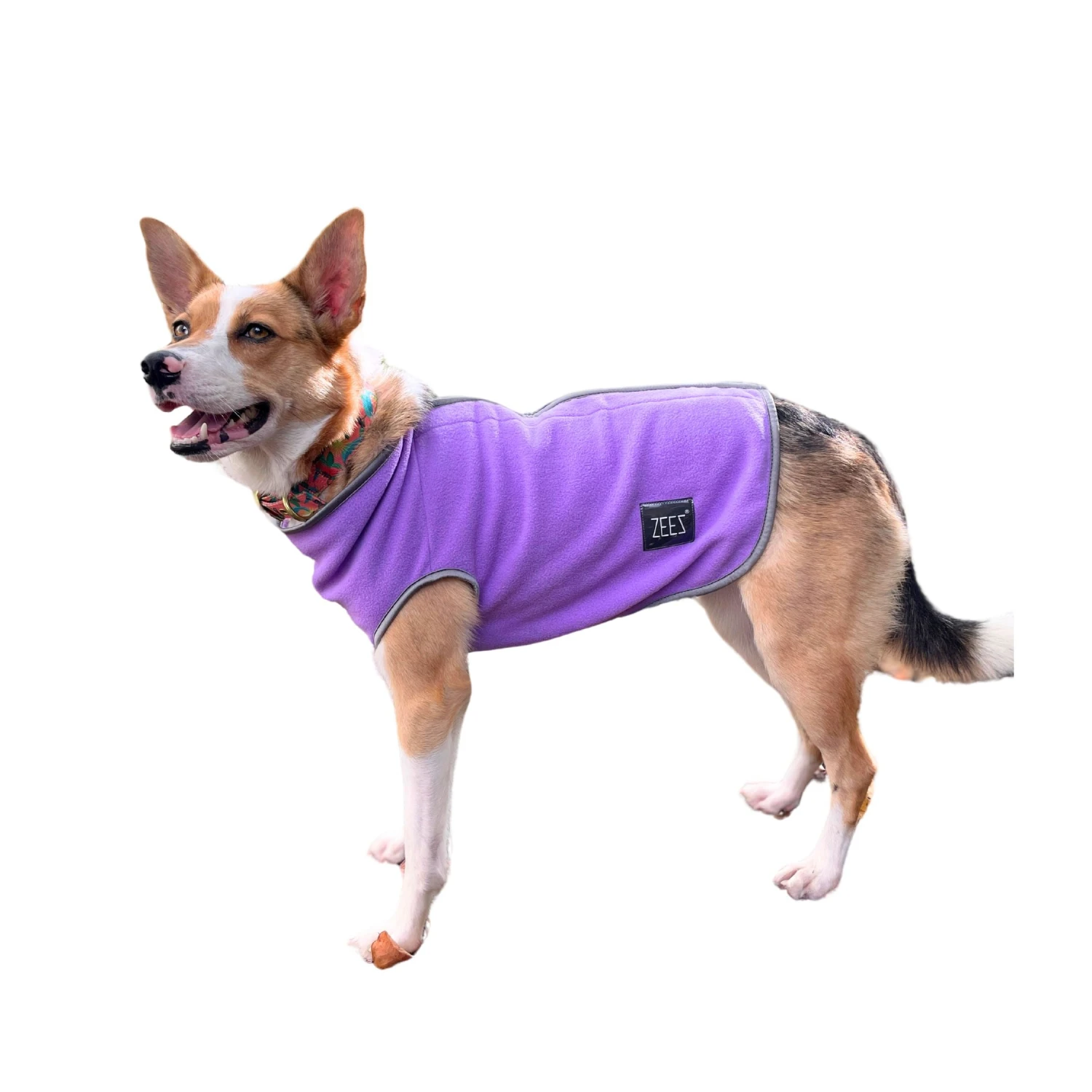ZeeZ Cozy Fleece Dog Vest - Pearly Purple 1 ZeeZ Cozy Fleece Dog Vest - Pearly Purple