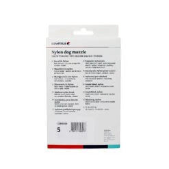 Covetrus Nylon Dog Muzzle 6 Covetrus Nylon Dog Muzzle -Vetn Pet Direct Store covetrus nylon dog muzzle size5 front 4web