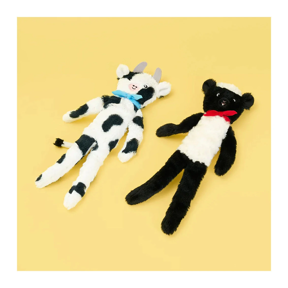 Zippy Paws Fluffy Peltz - Cow And Sheep 2 Pack 7 Zippy Paws Fluffy Peltz - Cow And Sheep 2 Pack - Image 7