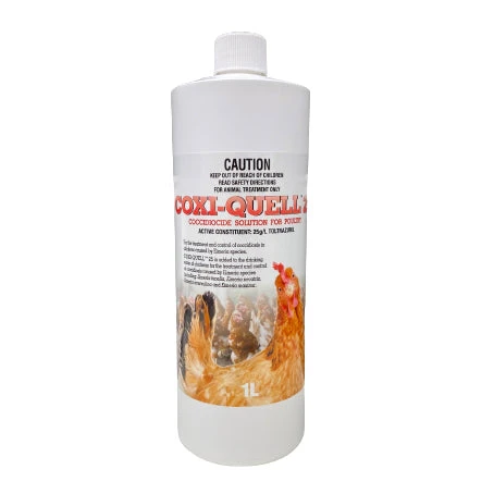 Abbey Coxi-Quell 25 Coccidiocide Solution For Poultry 1L 1 Abbey Coxi-Quell 25 Coccidiocide Solution For Poultry 1L
