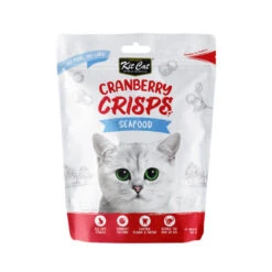 Kit Cat Cranberry Crisps 60g -Vetn Pet Direct Store cranberry crisps 60g seafood