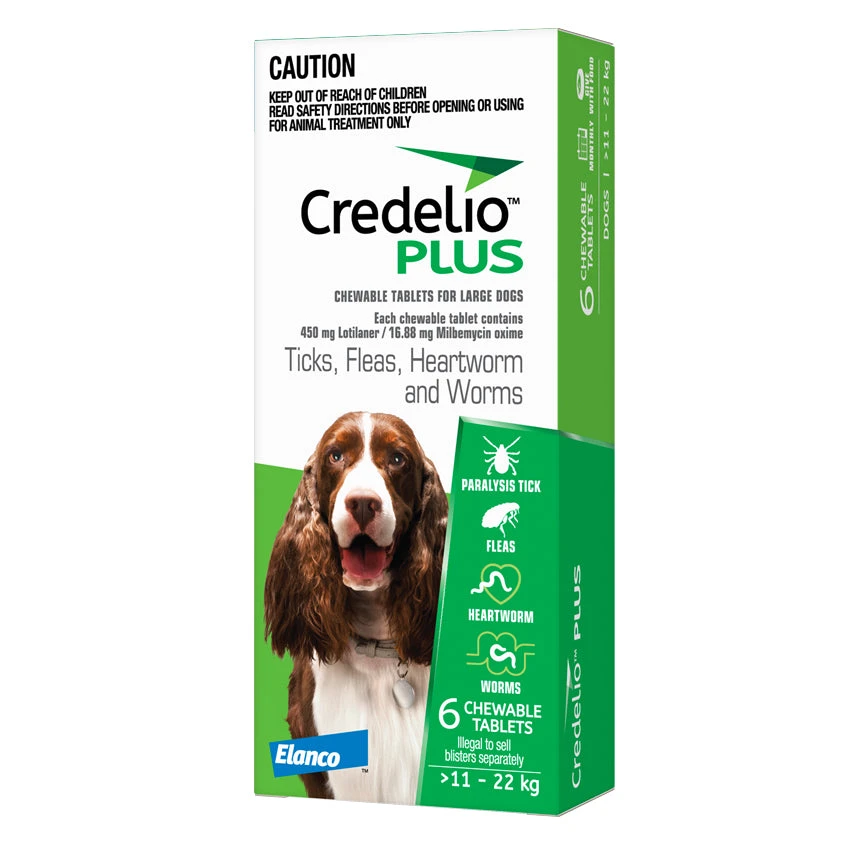 Credelio PLUS Chewable Tablets For Large Dogs 11-22kg 3 Credelio PLUS Chewable Tablets For Large Dogs 11-22kg - Image 3