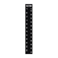 Exo Terra Horizontal Liquid Crystal Thermometer - Terrarium & Aquarium