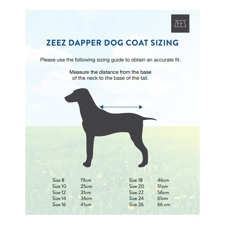 ZeeZ Dapper Dog Coat - Oilskin 6 ZeeZ Dapper Dog Coat - Oilskin - Image 6