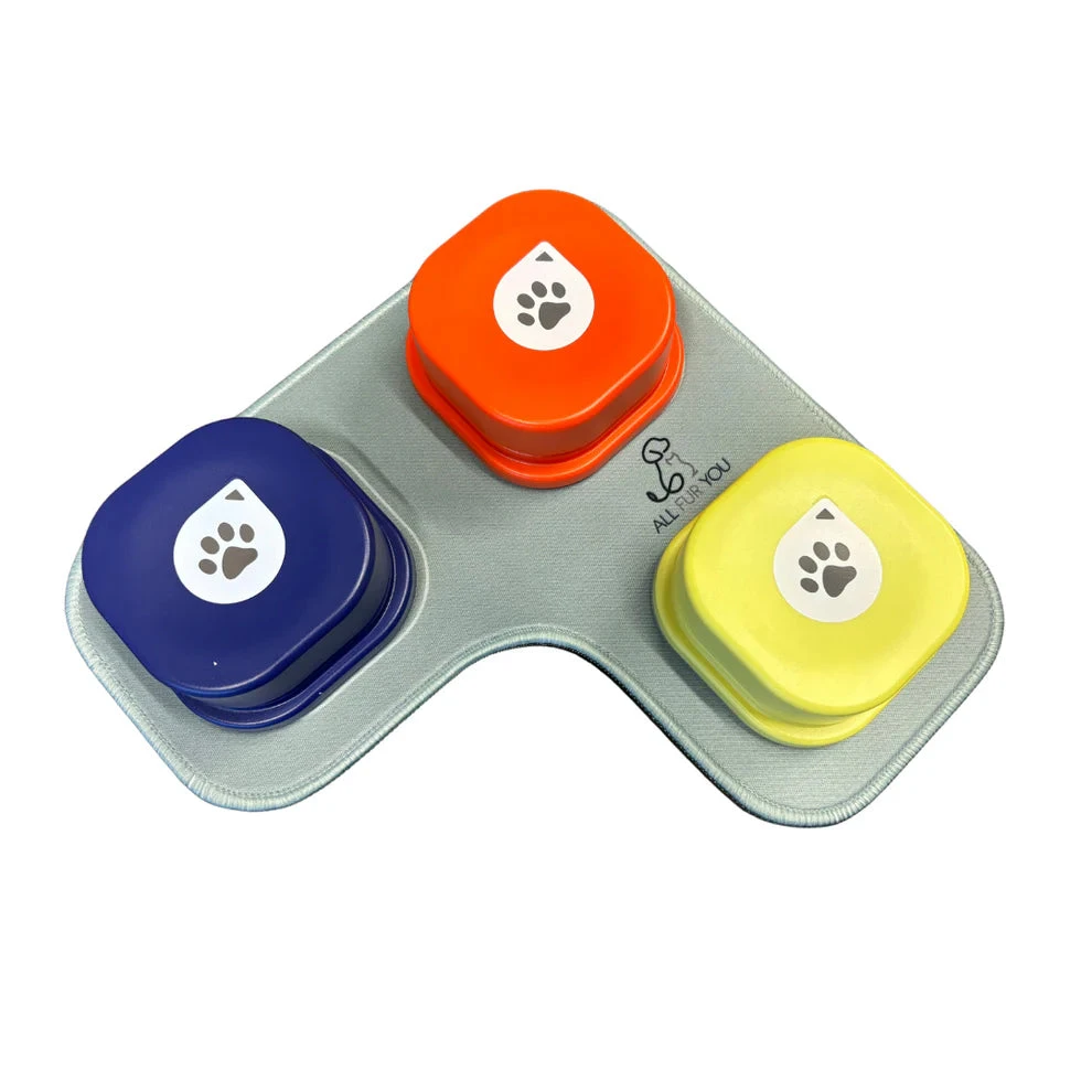 All Fur You Dog Communication Trainer - 3 Buttons 1 All Fur You Dog Communication Trainer - 3 Buttons