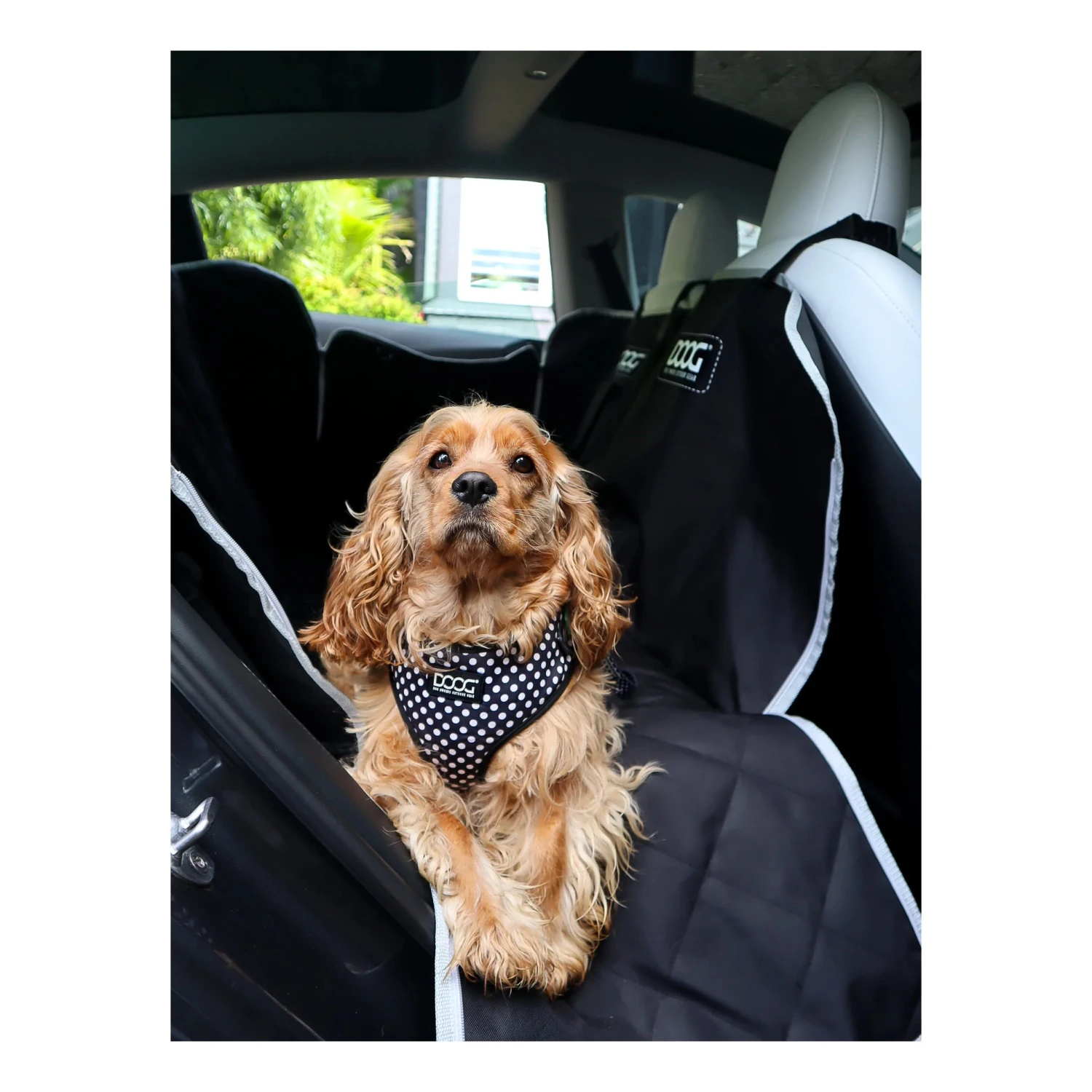 DOOG Car Seat Cover - Black 2 DOOG Car Seat Cover - Black - Image 2