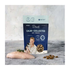 Drool By Dr Chris Brown Calm + Collected Cat Treats 60g 5 Drool By Dr Chris Brown Calm + Collected Cat Treats 60g -Vetn Pet Direct Store drool cast calm collected 2