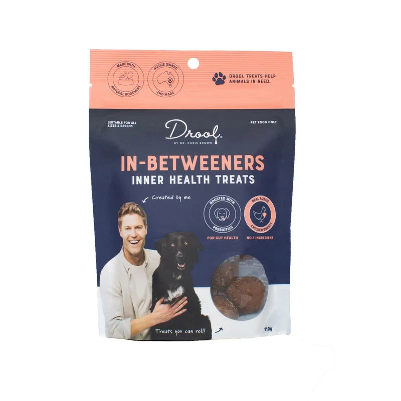 Drool By Dr Chris Brown In Betweeners Inner Health Treat Balls 110g 1 Drool By Dr Chris Brown In Betweeners Inner Health Treat Balls 110g