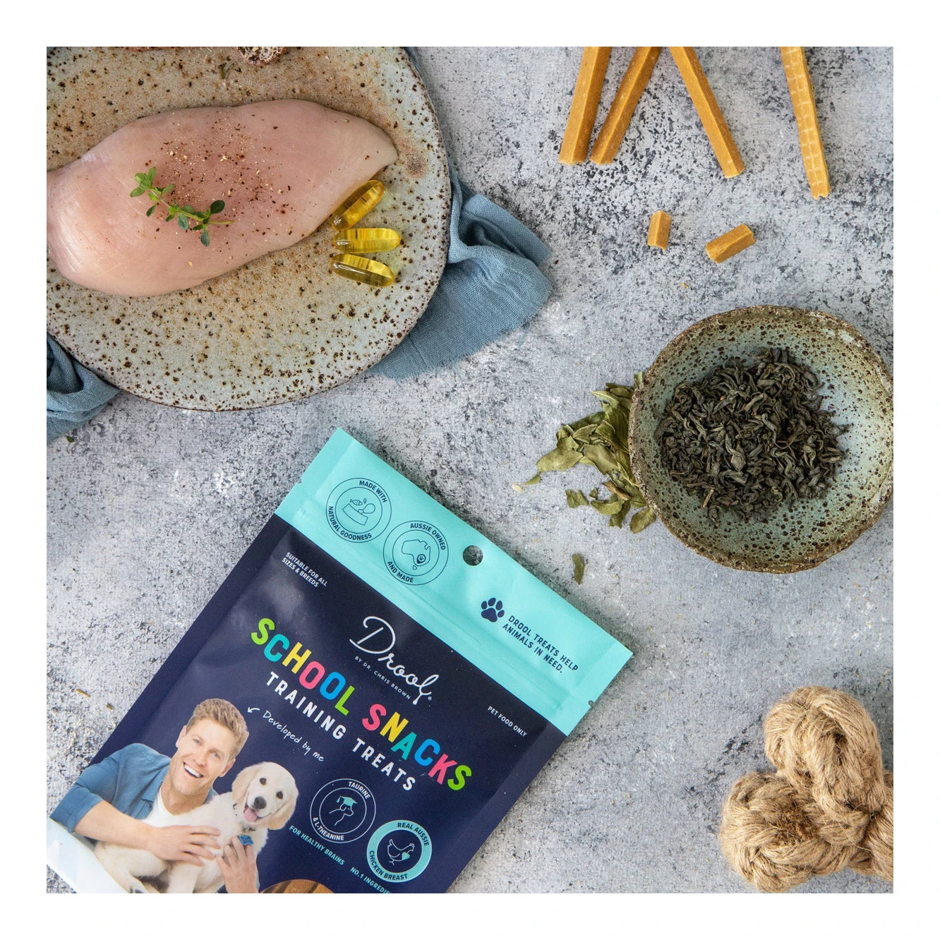 Drool By Dr Chris Brown School Snacks Training Treats 110g 3 Drool By Dr Chris Brown School Snacks Training Treats 110g - Image 3