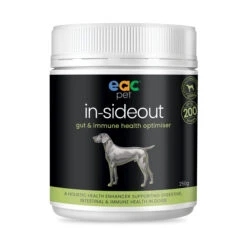 EAC In-sideout Gut And Immune Health Optimiser For Dogs 6 EAC In-sideout Gut And Immune Health Optimiser For Dogs -Vetn Pet Direct Store eac in sideout dog 250g