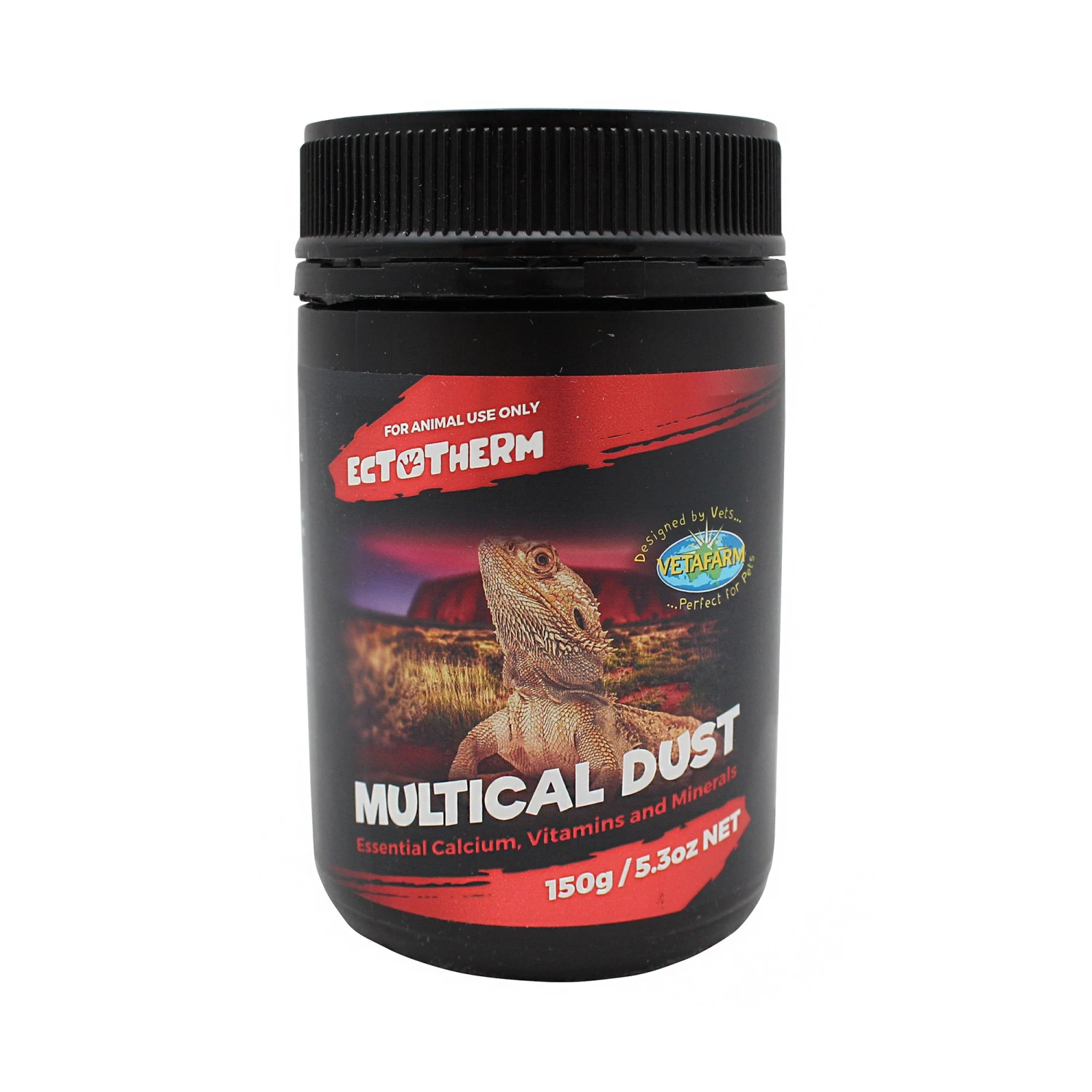 Vetafarm Ectotherm Multical Dust 150g 1 Vetafarm Ectotherm Multical Dust 150g