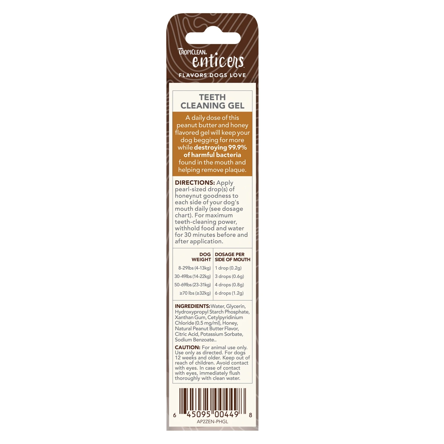 TropiClean Enticers Teeth Cleaning Gel For Dogs 59mL 7 TropiClean Enticers Teeth Cleaning Gel For Dogs 59mL - Image 7