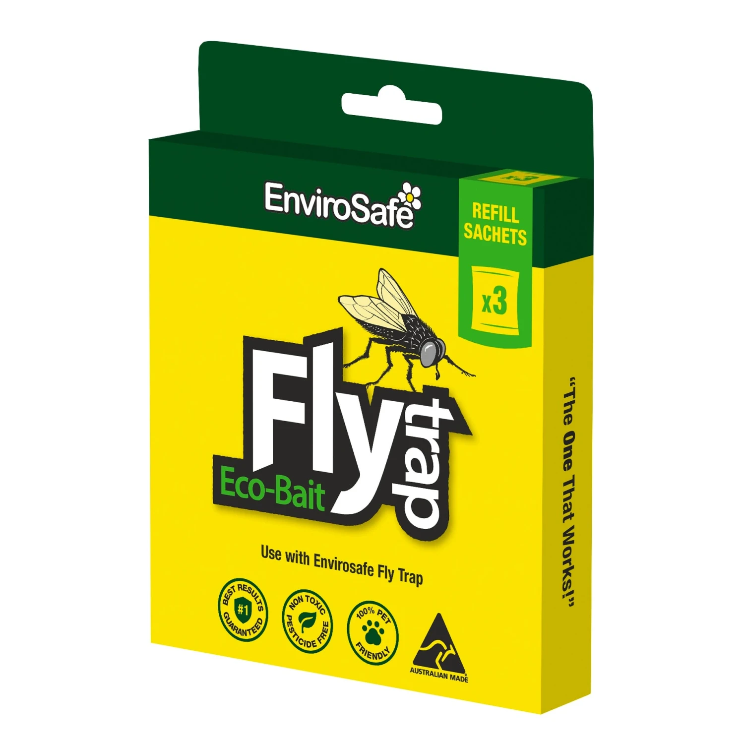 EnviroSafe Fly Trap Attractant - 3 Pack 1 EnviroSafe Fly Trap Attractant - 3 Pack