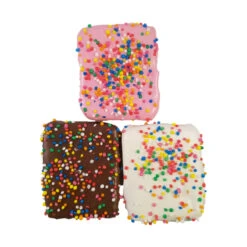 Huds & Toke Fairy Bread Dog Cookie Treats - 4 Pieces