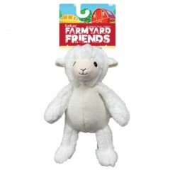 FurKidz Farmyard Friends Sheep Plush Dog Toy