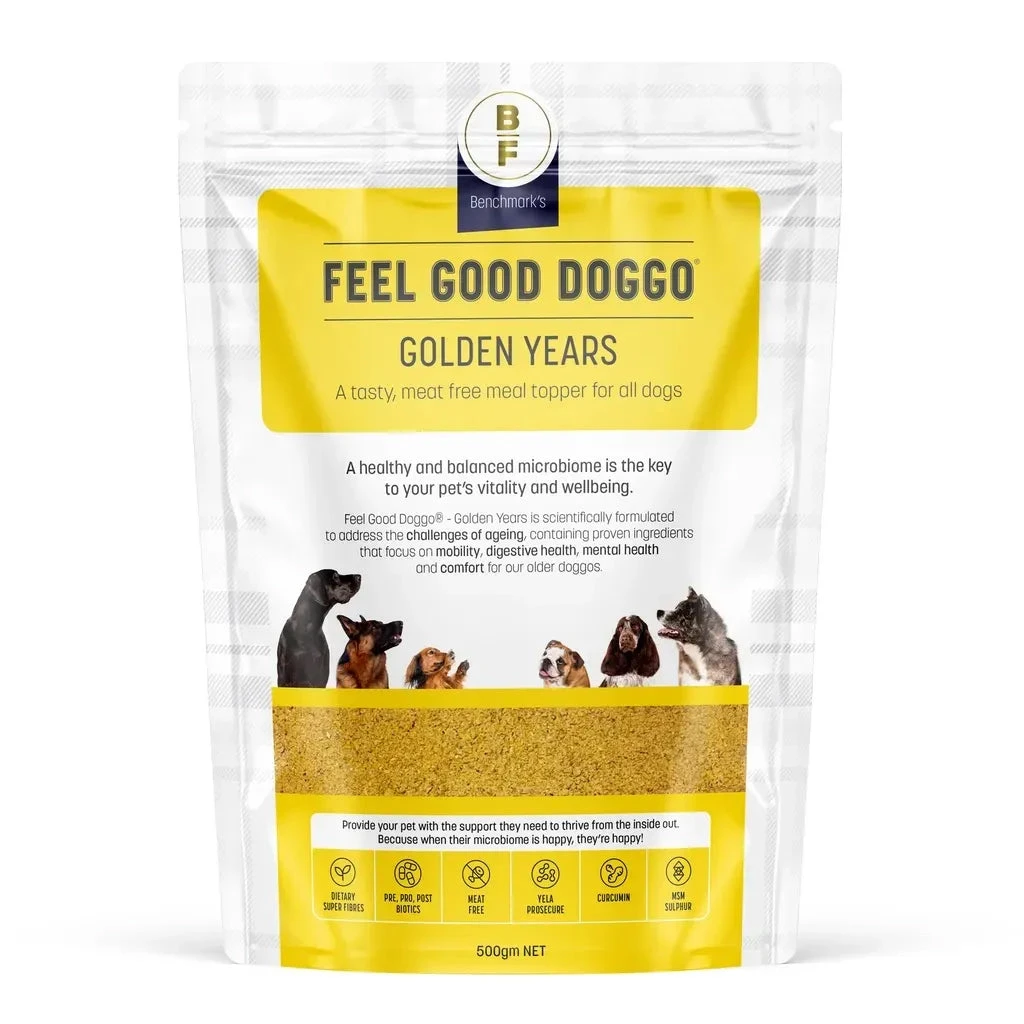 Feel Good Doggo Golden Years Meat Free Meal Topper 2 Feel Good Doggo Golden Years Meat Free Meal Topper - Image 2