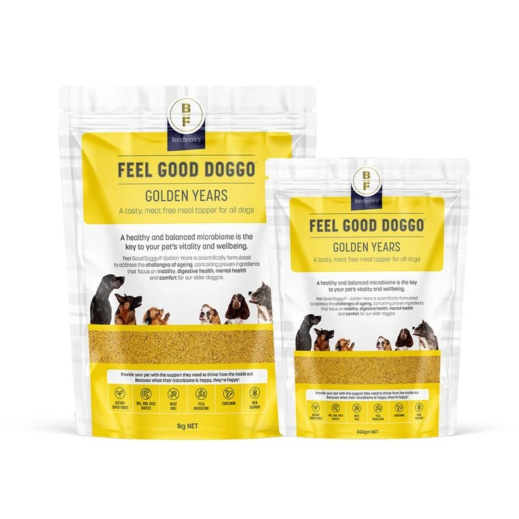 Feel Good Doggo Golden Years Meat Free Meal Topper 1 Feel Good Doggo Golden Years Meat Free Meal Topper