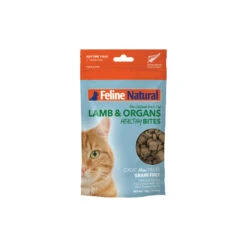 Feline Natural Lamb Healthy Bites Cat Treats 50g