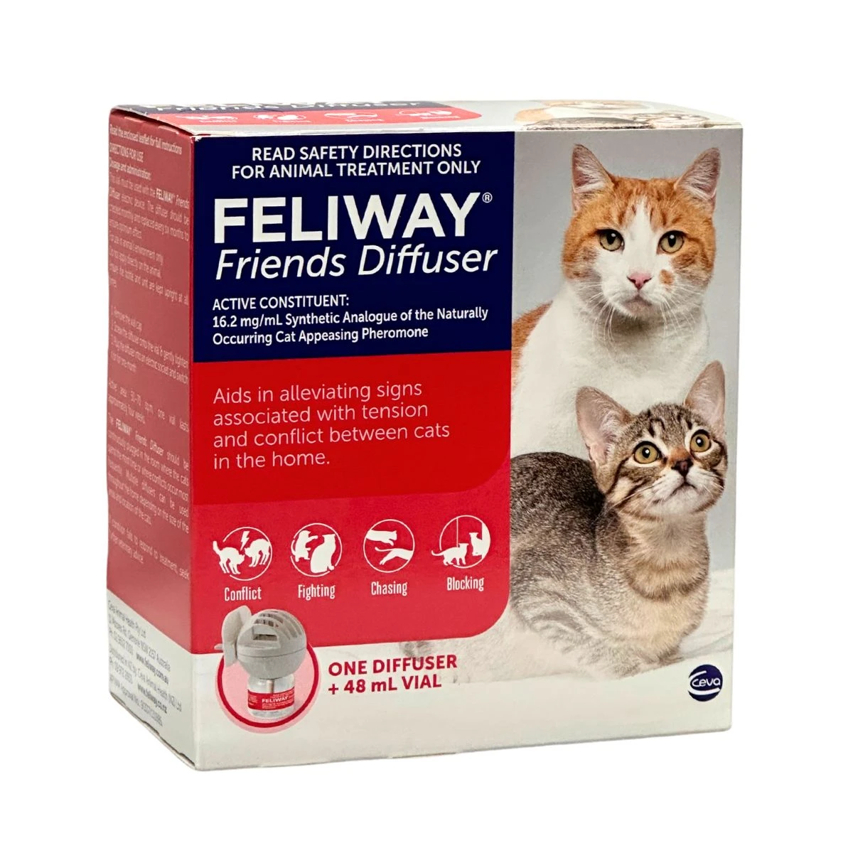Feliway Friends Diffuser + 48mL Vial 1 Feliway Friends Diffuser + 48mL Vial