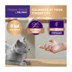 Feliway Happy Snack Calming Treat For Cats - 6 X 15g -Vetn Pet Direct Store feliway happy snack 3