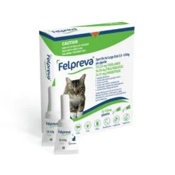 Vetoquinol Felpreva Spot-On For Large Cats 5-8kg 7 Vetoquinol Felpreva Spot-On For Large Cats 5-8kg -Vetn Pet Direct Store felpreva large 2