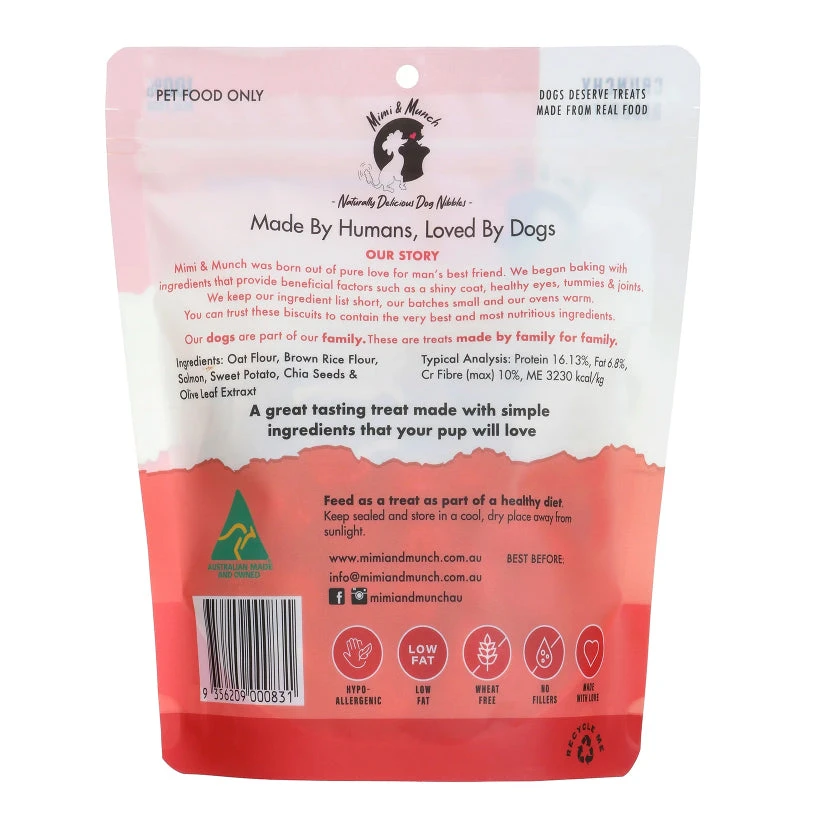 Mimi & Munch Wheat Free Fish & Chips Treats 180g 2 Mimi & Munch Wheat Free Fish & Chips Treats 180g - Image 2